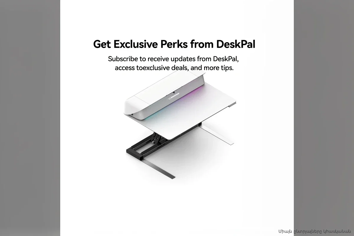 Радар вместо камер: новый ИИ-стол DeskPal заставляет владельца встать необычным способом