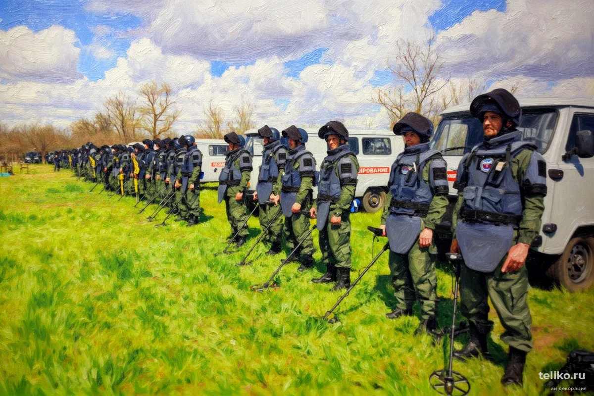 Робот «Белогор» за 5 минут делает то, на что у сапера в ДНР уходит целый рабочий день